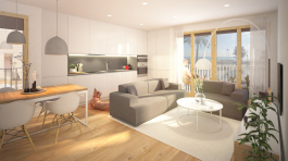 disseny de menjador amb mobles a mida de 4sentits