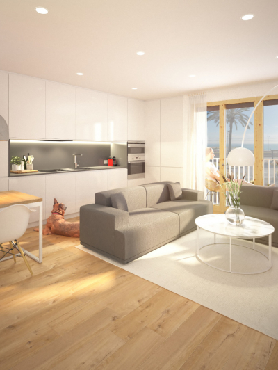 disseny de menjador amb mobles a mida de 4sentits